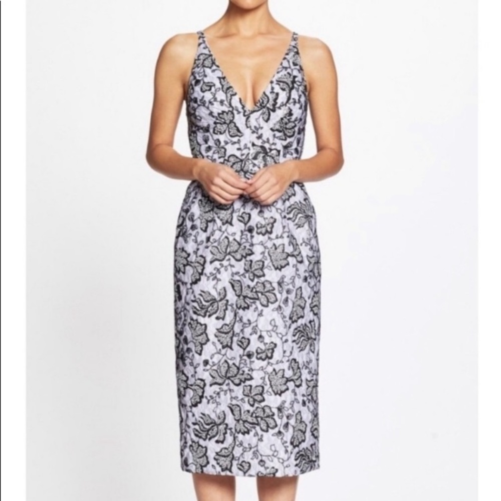 Dress The population Nadia lace Fauna sequin dress